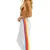 WHITE // NEON RAINBOW STRIPES