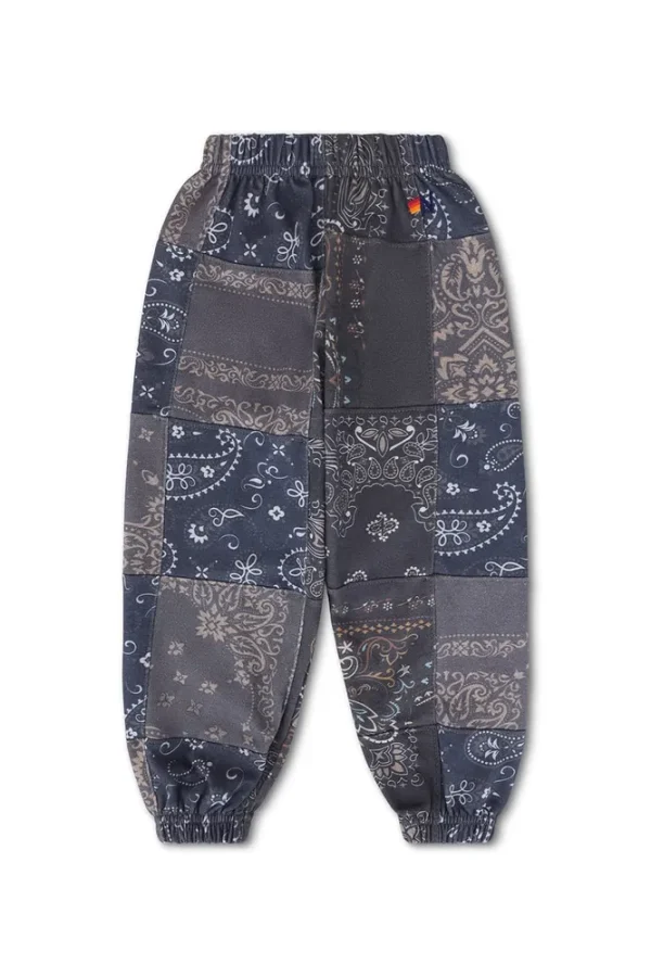 KID'S BANDANA QUILTED SWEATPANTS