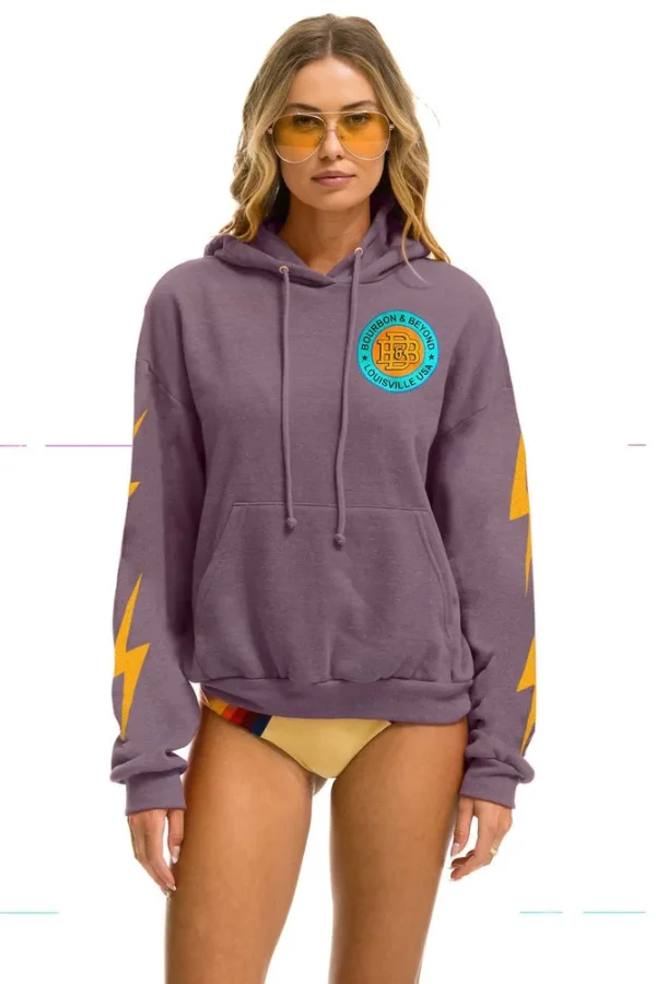 BOURBON AND BEYOND 2025 PULLOVER HOODIE RELAXED - MOCHA