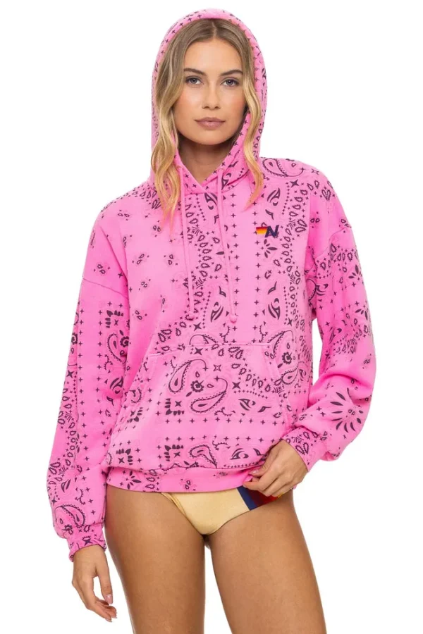 BANDANA RELAXED PULLOVER HOODIE