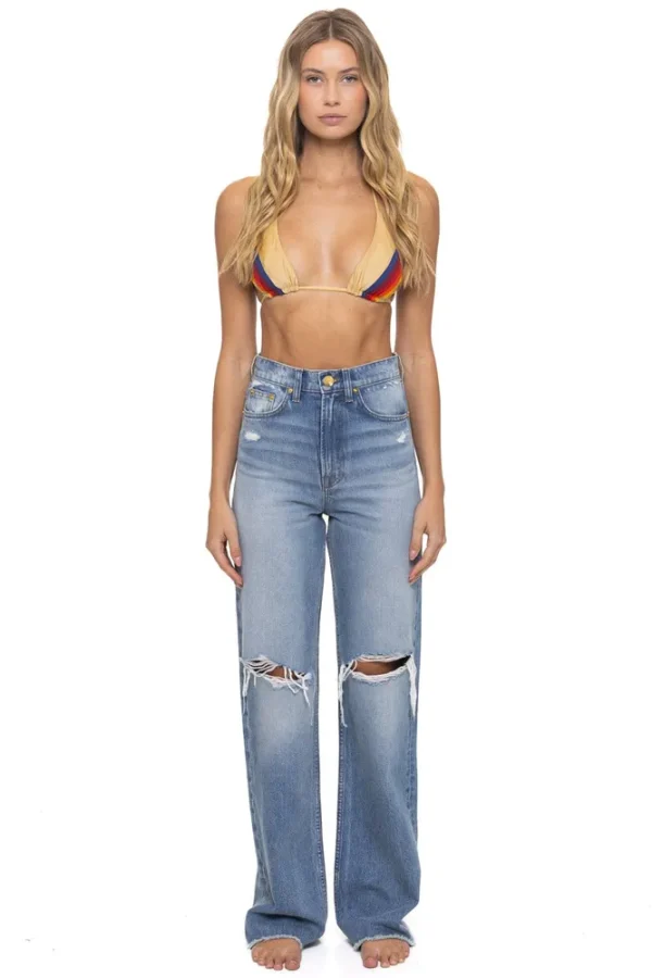 HI RISE WIDE LEG BOLT GYPSY WOMENS JEAN