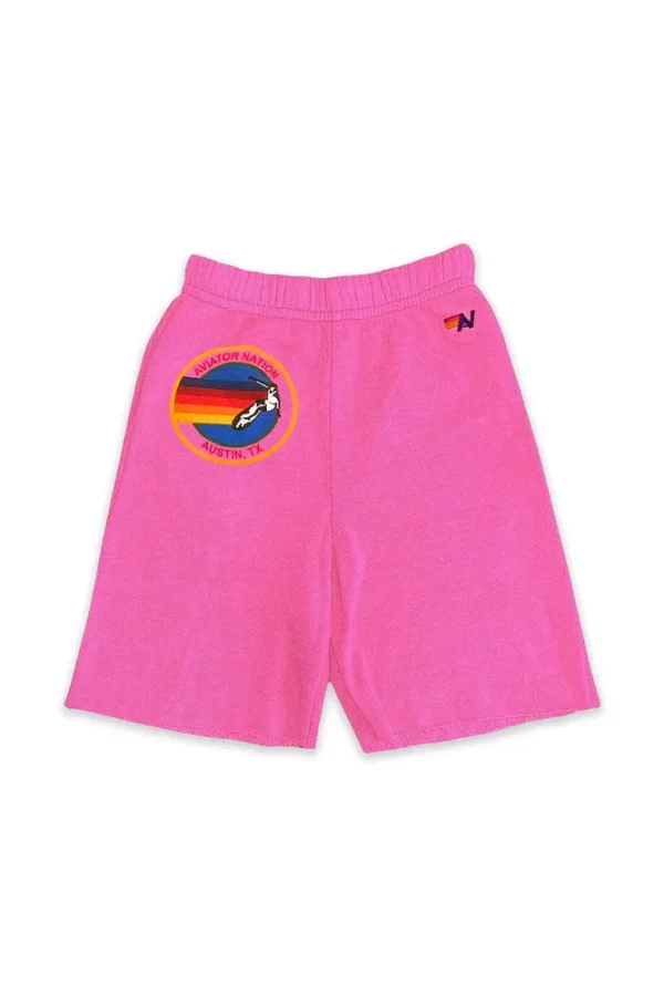 AVIATOR NATION AUSTIN KIDS SWEATSHORTS
