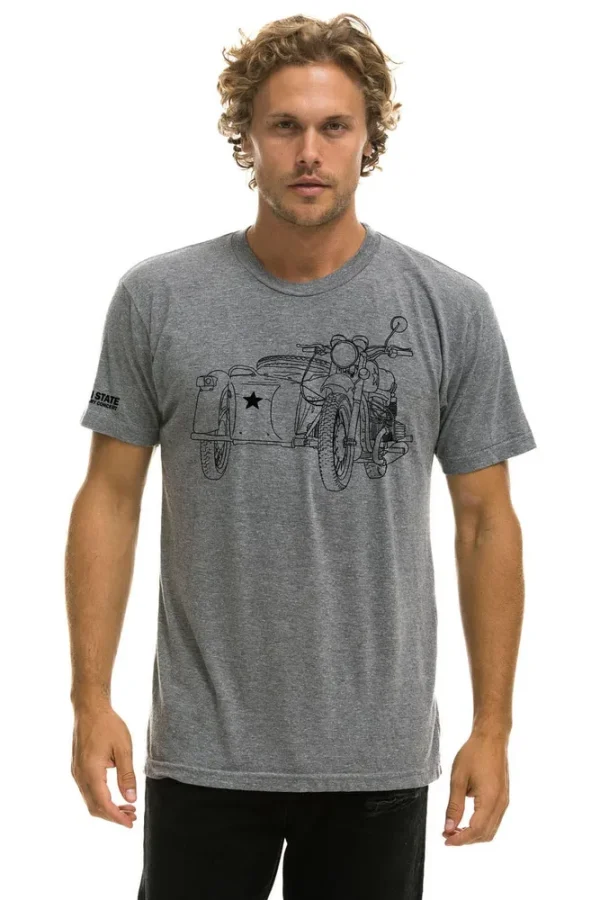 GARDEN STATE CONCERT CREW TEE SHIRT - HEATHER GREY
