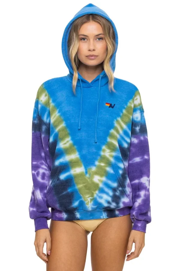 HAND DYED V RELAXED PULLOVER HOODIE