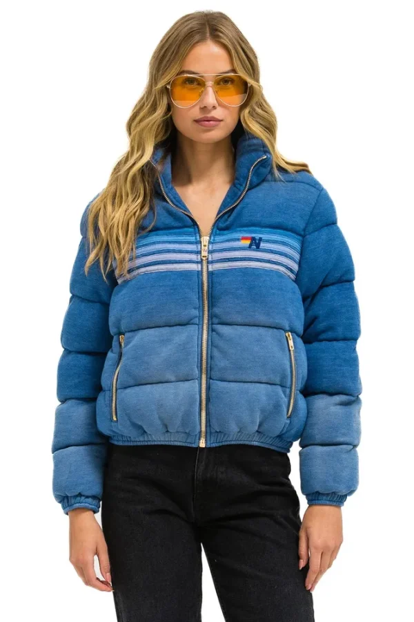 5 STRIPE FADED APRES JACKET