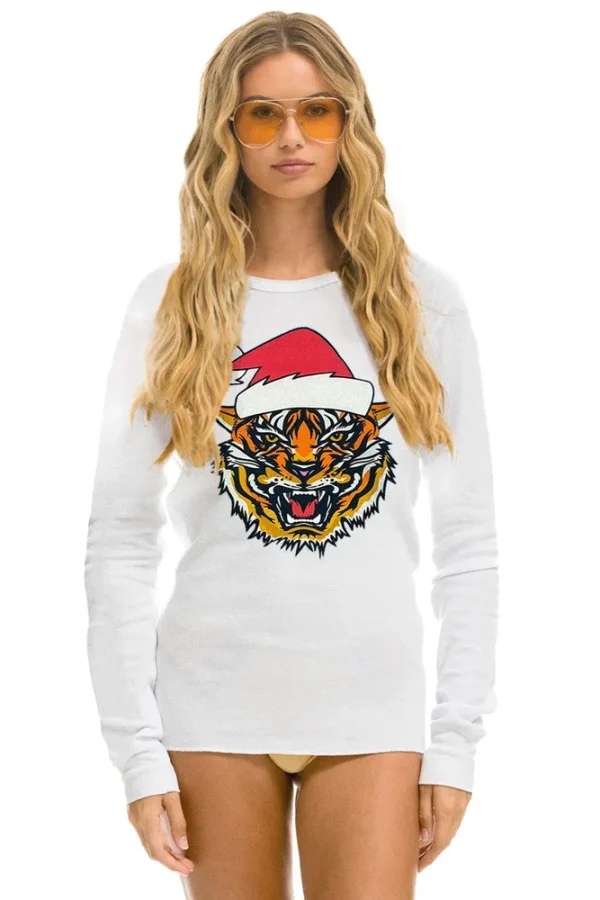 SANTA TIGER THERMAL - WHITE
