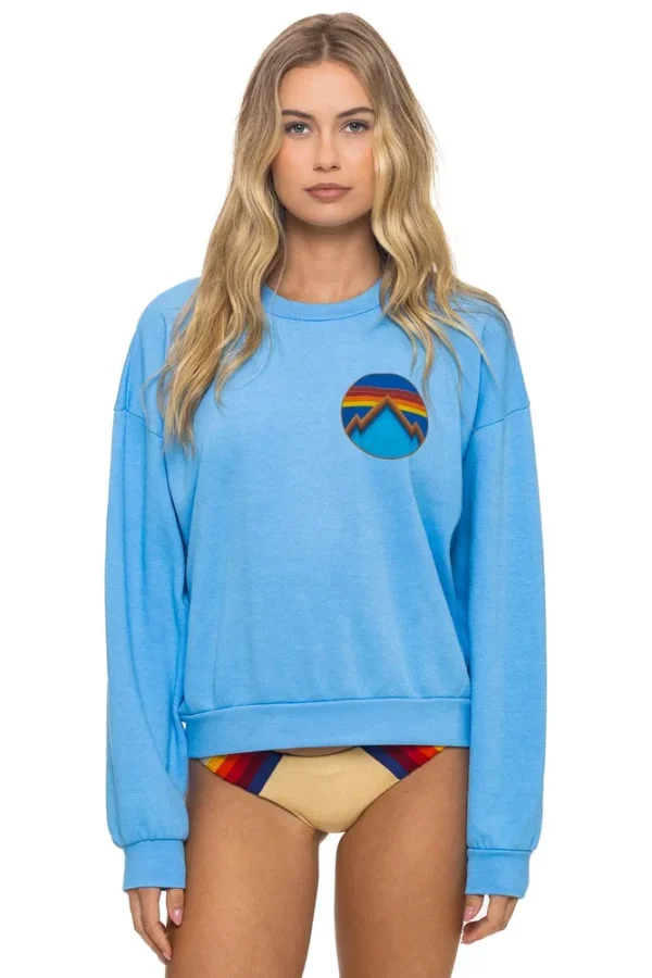 ALL SEASONS CIRCLE RELAXED CREW SWEATSHIRT