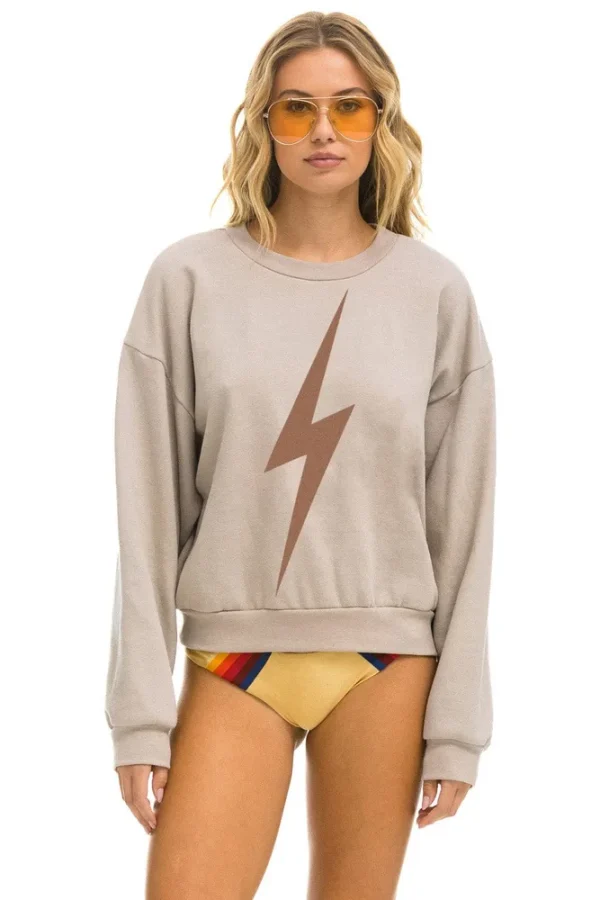 BOLT RELAXED CREW SWEATSHIRT