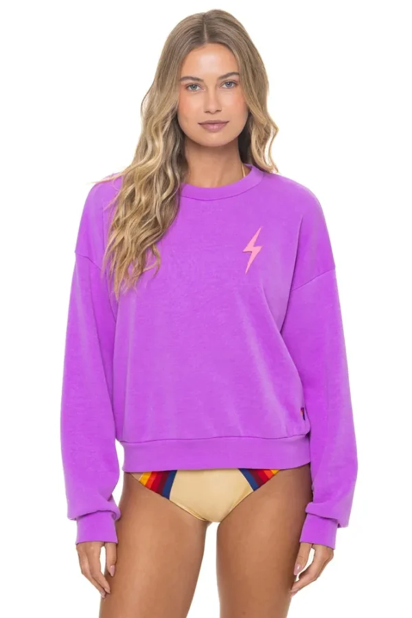 BOLT STITCH RELAXED CREW SWEATSHIRT