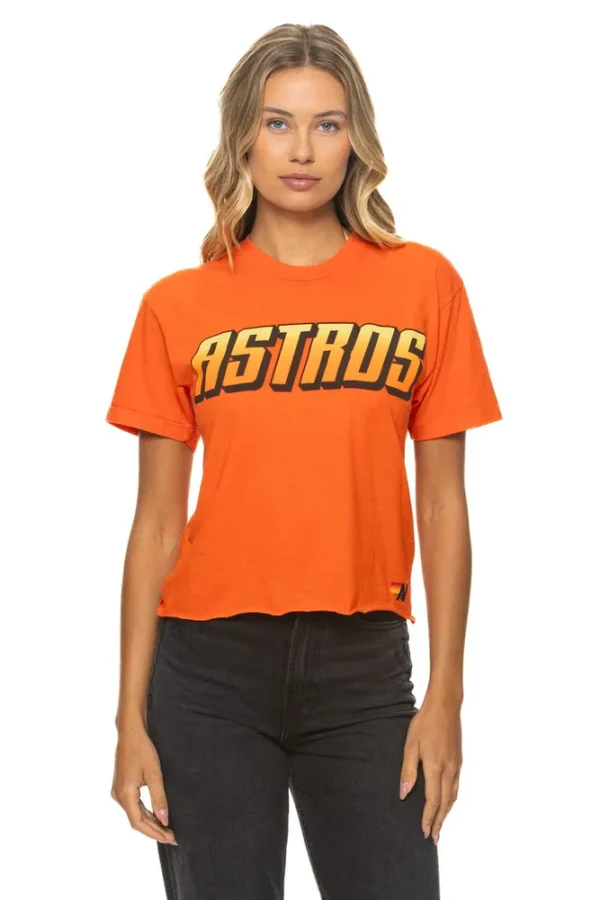 HOUSTON ASTROS 2026 BOYFRIEND TEE - ORANGE