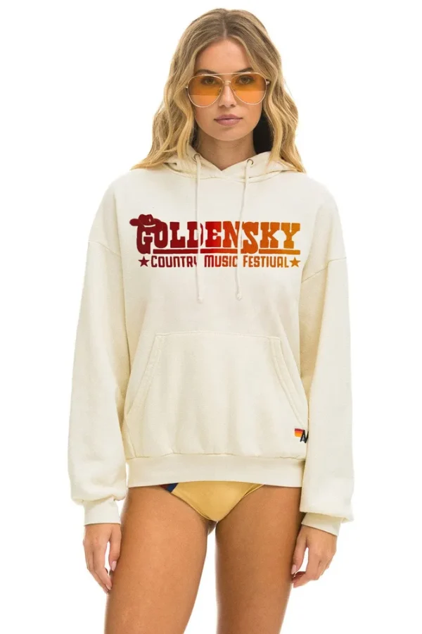 GOLDENSKY FESTIVAL 2024 PULLOVER HOODIE RELAXED