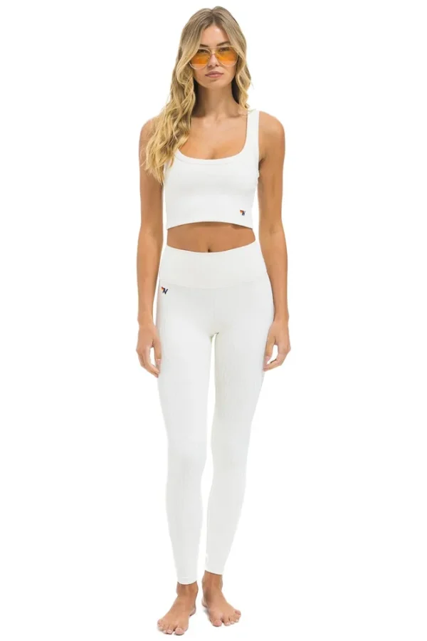 WIDE RIB FULL LENGTH HI-RISE LEGGINGS