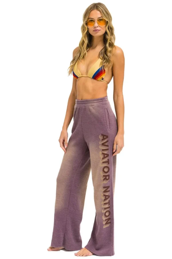 AN 3D WIDE LEG POCKET SWEATPANTS