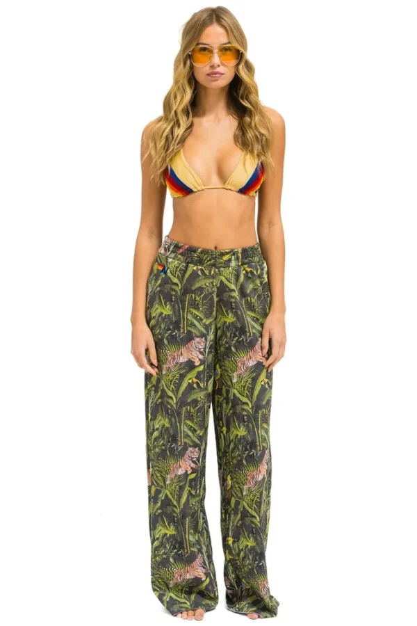 JUNGLE WIDE LEG POCKET SWEATPANTS