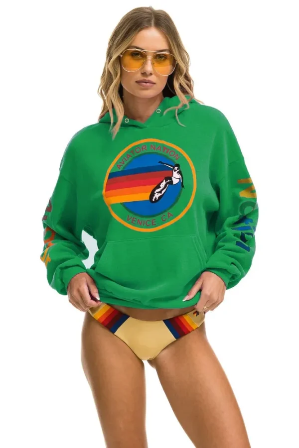 AVIATOR NATION RELAXED VENICE PULLOVER HOODIE