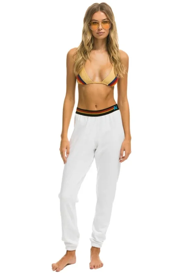 LOGO STRIPE SWEATPANTS