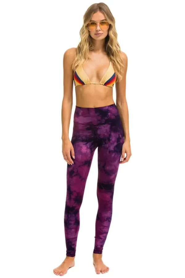 HAND DYED FULL LENGTH HI-RISE LEGGINGS