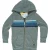 HEATHER GREY // BLUE STRIPES