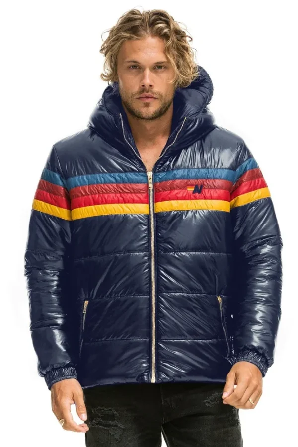 4 STRIPE LUXE TREKKER JACKET