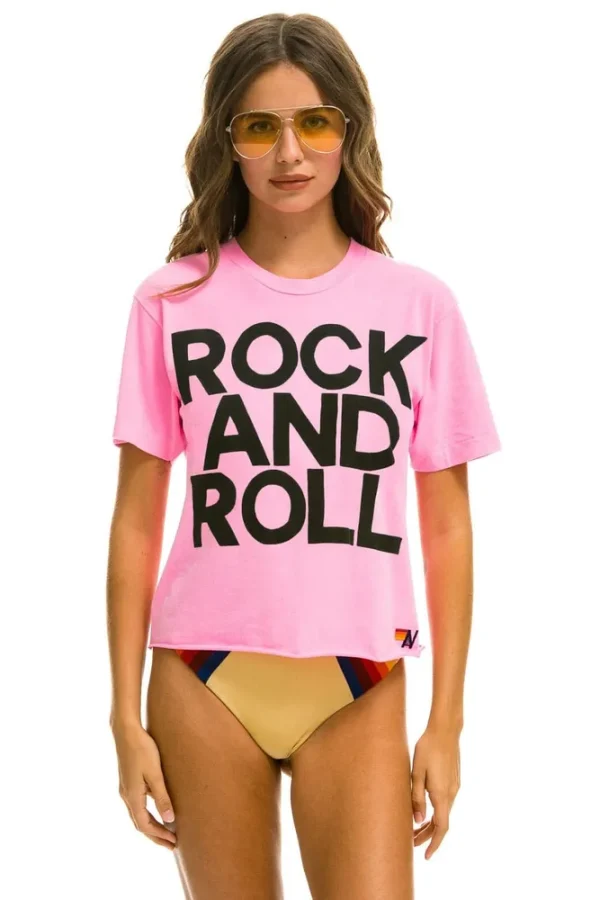 ROCK AND ROLL BOYFRIEND TEE
