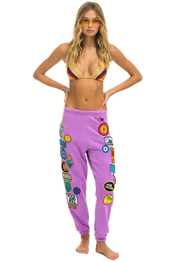 VINTAGE PATCH SWEATPANTS